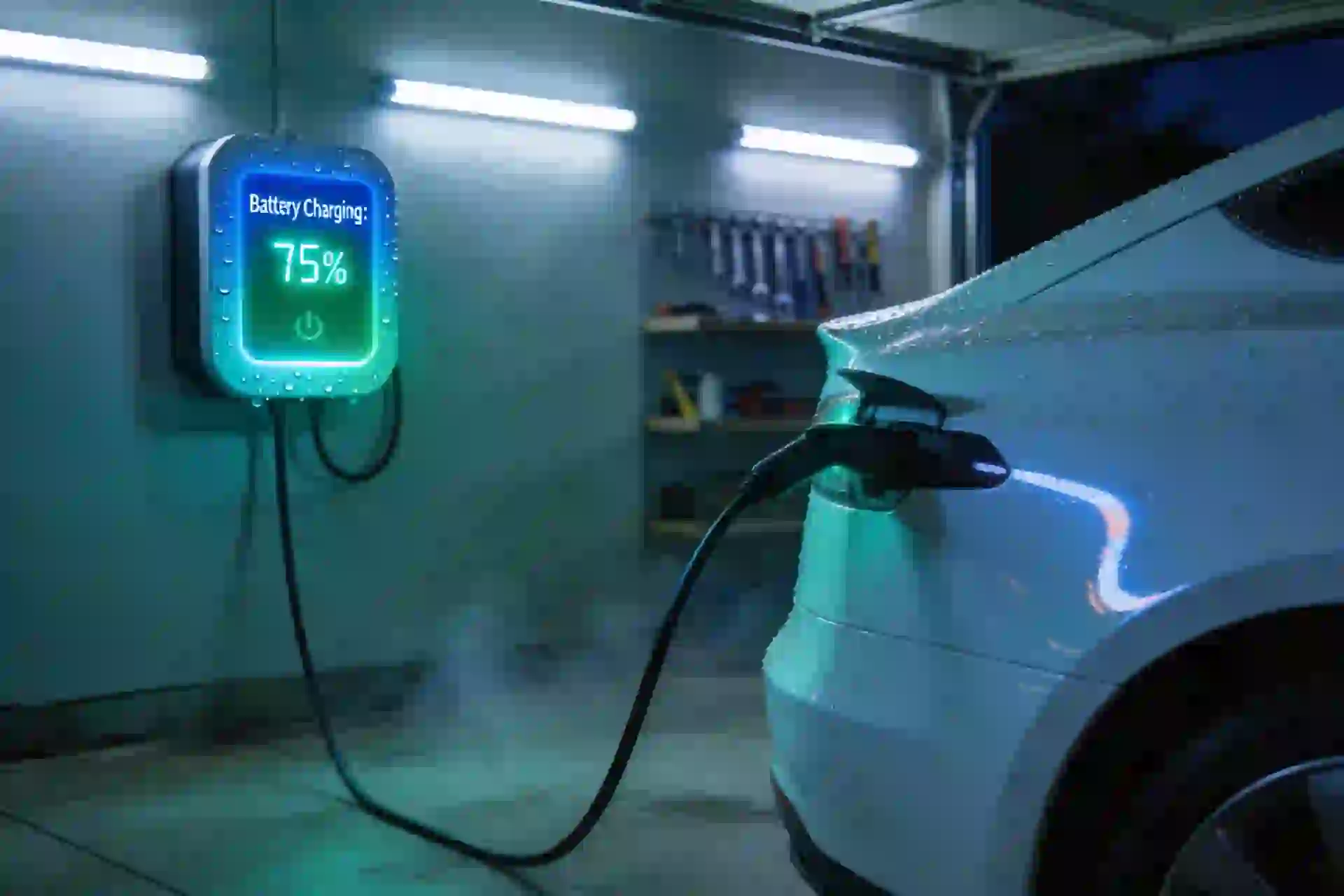 Installation borne de recharge à Molines-en-Queyras